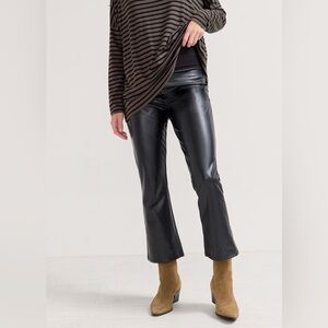 Hatch Black Flare Pants